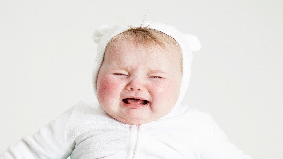 صوت بكاء الرضيع